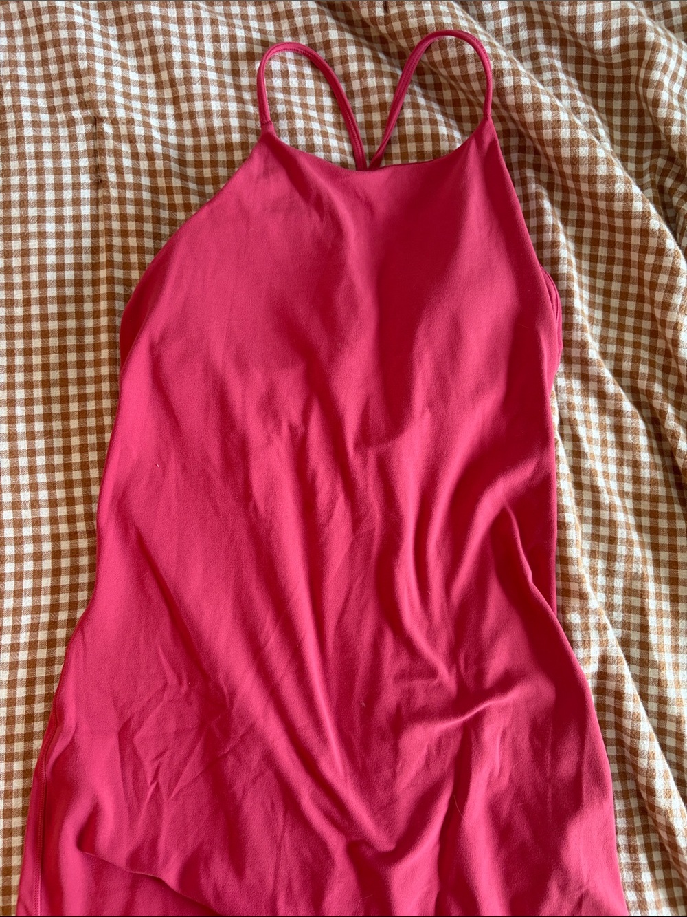 lululemon athletica Hot Pink Strappy Camisole